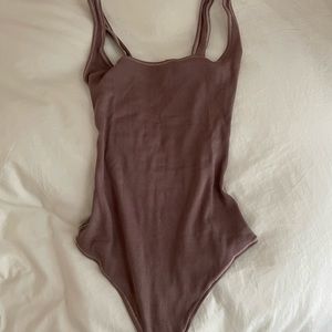 SKIMS Cotton Rib Bodysuit